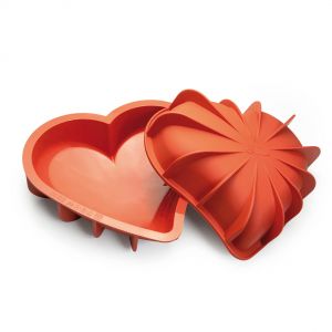 Силіконова форма для торту Серце 1100 мл Silikomart