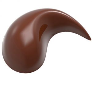 Форма для шоколаду полікарбонатна Кома 8 г Chocolate World