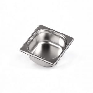 Гастроємність із нержавійки GN 1/6 h-65 мм 1 л FoREST