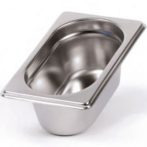 Гастроємність із нержавійки GN 1/9 h-65 мм 0,6 л FoREST