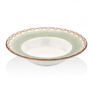 Тарілка для пасти 25 см, серія Tinta Rome By Bone