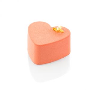 Силіконова форма для десертів Серце 155 мл Silikomart